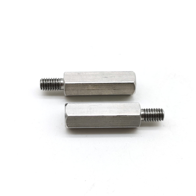 Stainless Steel 304L Hex Standoffs M4 Automotive Fastener Male Female Hex Thread Adapters