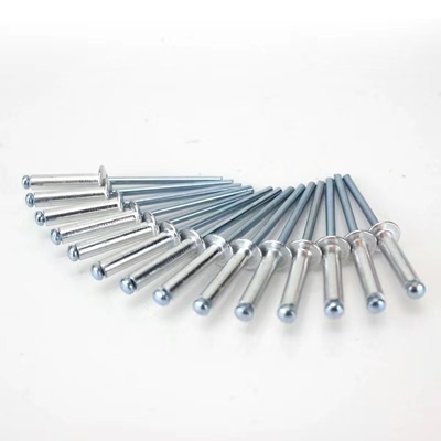 ISO15977 Rivets And Pins RVT AL ST Zinc Plating Open End Blind Rivet