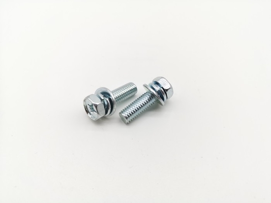 GB9074.13 Phillips Hex Head Machine Screw Flat Washer Lock Washer