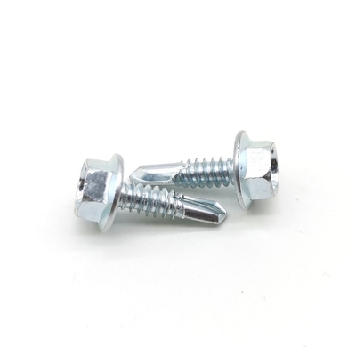 Hexagon Head Self Tapping Screws For Metal Buildings DIN 7504K ST4.8