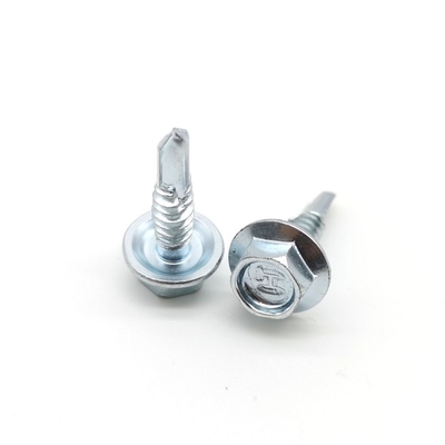 Hexagon Head Self Tapping Screws For Metal Buildings DIN 7504K ST4.8