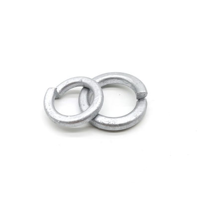 HDG Spring Steel Washers Hot Dip Galvanized Split Lock Washers GB93