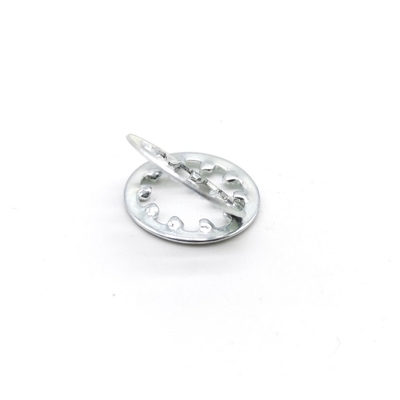 Zinc Finish Spring Steel Washers HRC 40-50 Internal Tooth Lock Washers