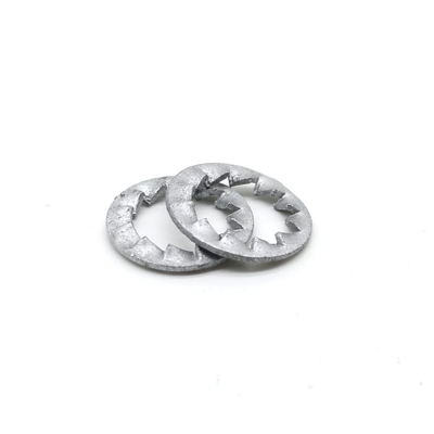 Hot Dip Galvanized Internal tooth Serrated Lock Washer Din 6798 J
