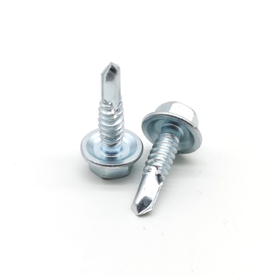 Hexagon Head Self Tapping Screws For Metal Buildings DIN 7504K ST4.8