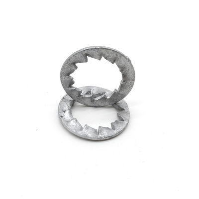 Hot Dip Galvanized Internal tooth Serrated Lock Washer Din 6798 J